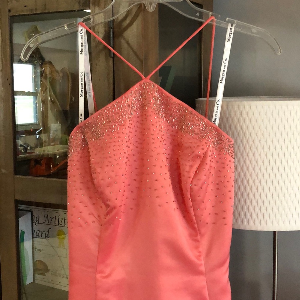 Beautiful Coral Prom Dress